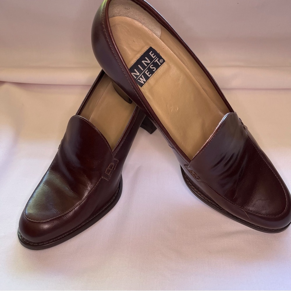 Nine West Brown Heels/Pumps Classic Elegance Sz. 9M - Picture 2 of 7